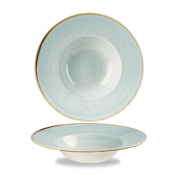 FINE DINE Makaronų lėkštė Duck Egg Blue, melsva, ø240 mm, 6 vnt. SDESVWBM1 | E-gastro
