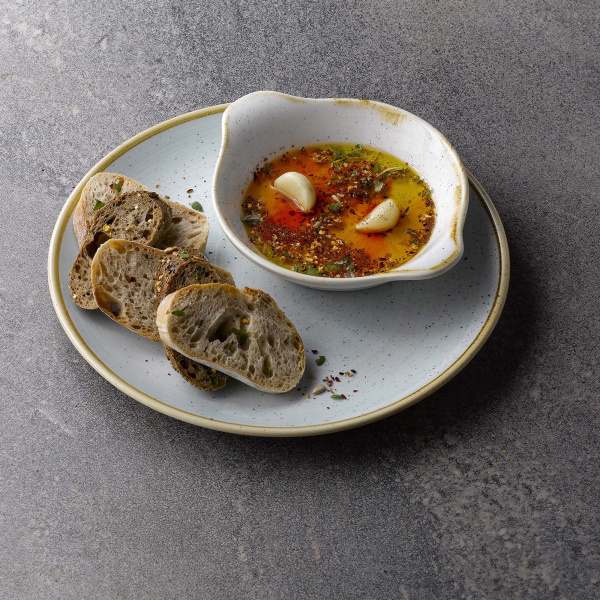 FINE DINE Lėkštė aukštu krašteliu Duck Egg Blue, melsva, ø210 mm, 6 vnt. SDESWP211 | E-gastro