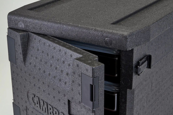 CAMBRO Termokonteineris Cam GoBox, pakrovimas iš priekio, GN 1/1, 86L, Juodas, 640x440x(H)625mm EPP400110 | E-gastro