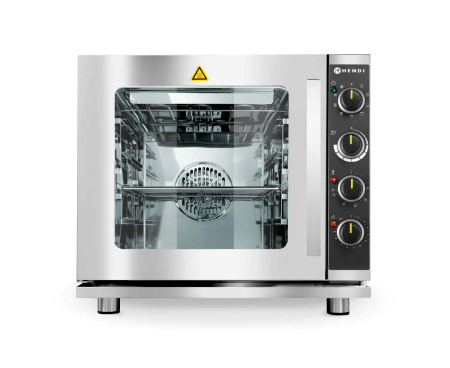 HENDI Konvekcinė garinė krosnis 6x GN 1/1, elektrinė, elektrinis valdymas, 730x784x(H)850mm