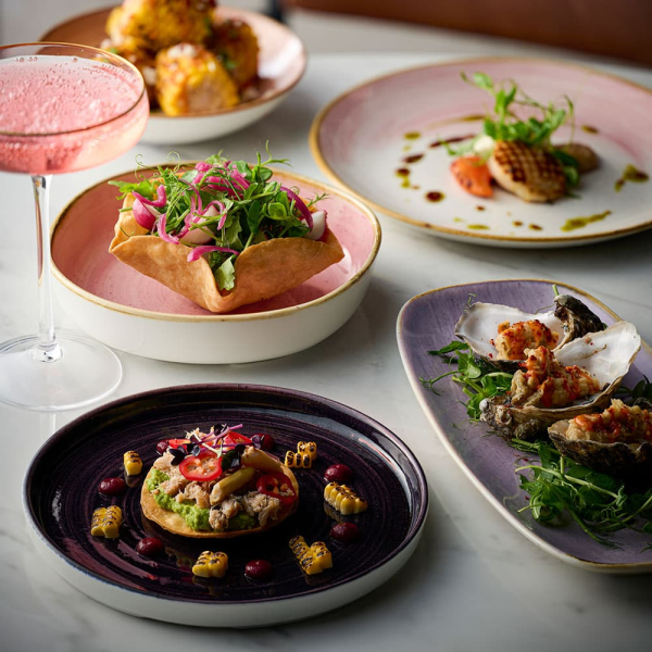 FINE DINE Lėkštė aukštu krašteliu Petal Pink, rožinė, ø200 mm, 6 vnt. SPPSWOB11 | E-gastro