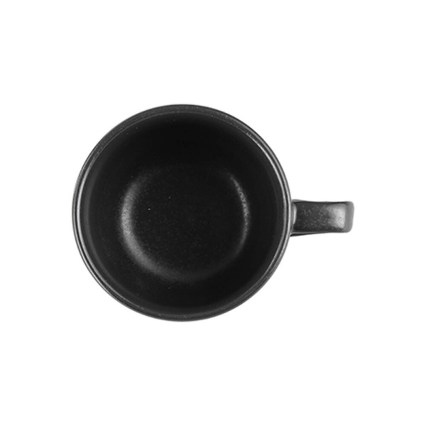 FINE DINE Puodelis Coal, juodas, 200 ml, 6 vnt. 04ALM007427 | E-gastro