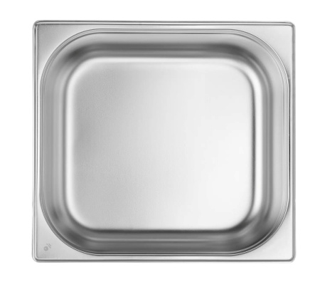 HENDI Konteineris GN 2/3, Budget Line, 13L, nerūdijantis plienas, 354x325x(H)150mm 800249 | E-gastro