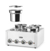 HENDI Marmitas Thermosystem 4, 16L, 506x509x(H)298mm 201466 | E-gastro