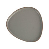 FINE DINE Trikampė lėkštė Stone, tamsiai pilka, ø210 mm, 6 vnt. 04ALM007012 | E-gastro